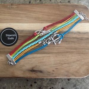 Women’s Multi Strand Cord Bracelet Brand new